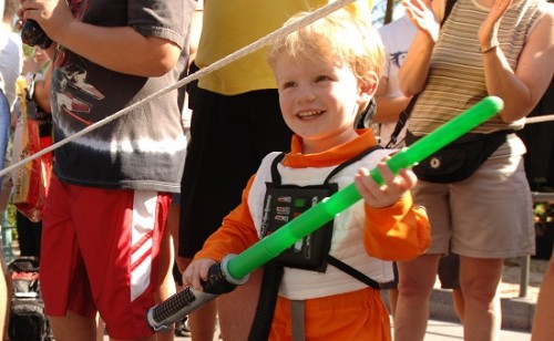 Disney Pic of the Day - Young Jedi in Training