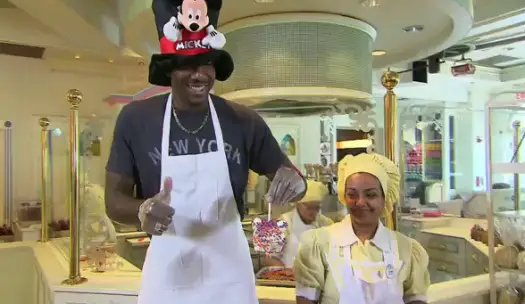 Knicks Amar’e Stoudemire Creates His Own “Big Apple” at Walt Disney World Resort