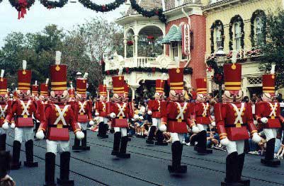 Disney Christmas Parade Taping in the Magic Kingdom.