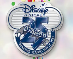 Disney Store's 25th Anniversary Sweepstakes