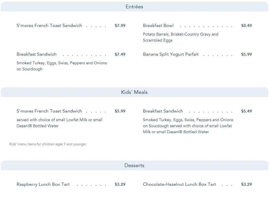 Woody's Lunch Box Full Menus With Prices Now Available