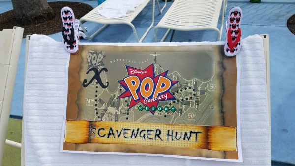 Pop Century Resort Scavenger Hunt Features Groovy Family Fun