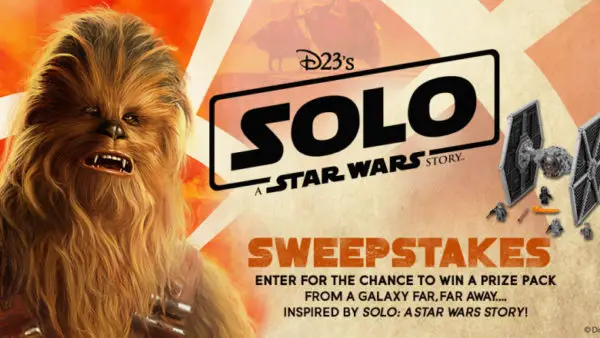 Enter Here to Win a Solo: A Star Wars Story Prize Pack from D23