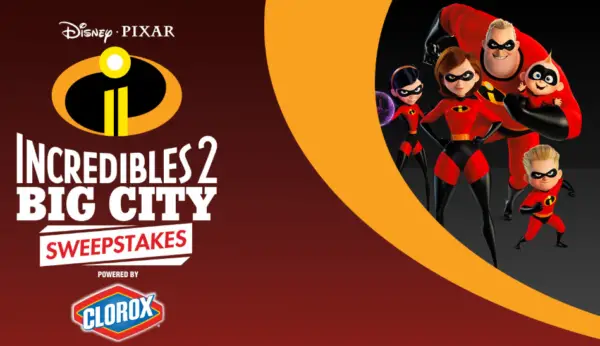 Enter The Incredibles 2 Big City Sweepstakes For Your Chance To Win