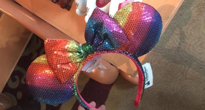 The New Color Trend Rainbow Minnie Ears Have Arrived Chip And Company