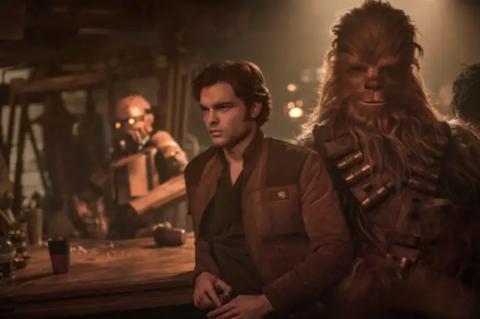 SOLO: A STAR WARS STORY" opens in theaters tonight
