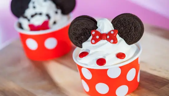 Clarabelle's Mickey and Minnie Mouse Sundaes