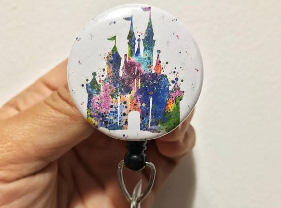 Disney Castle Badge Reels