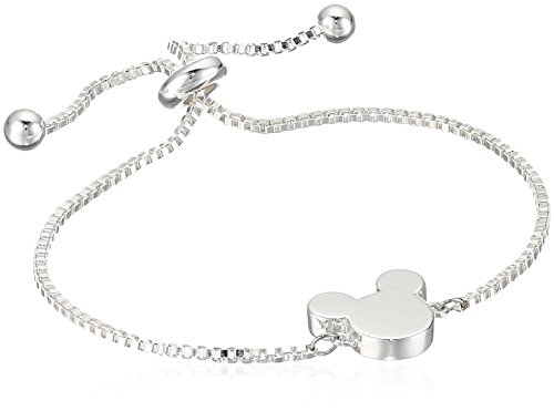 Simple And Chic Mickey Silver Pull Bracelet