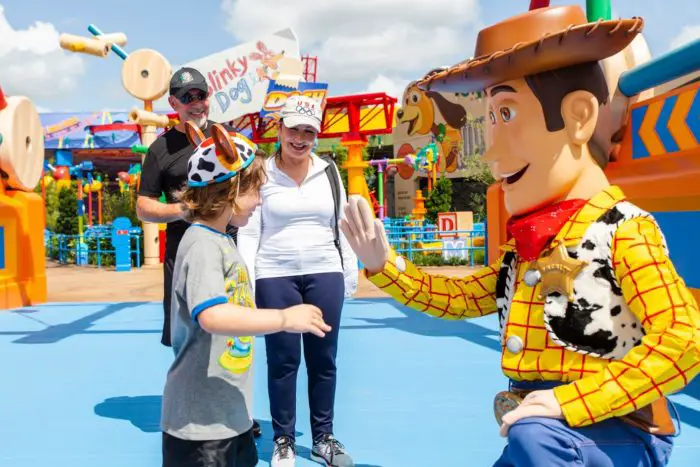 celebrities that have paid a visit to Toy Story Land