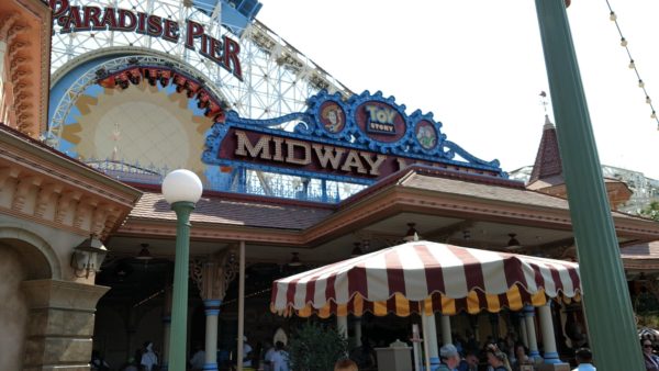 Disneyland Toy Story Midway Mania Closures