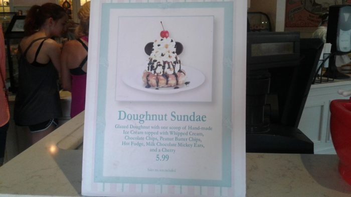 Doughnut Sundae Now Available at The Plaza Ice Cream Parlor