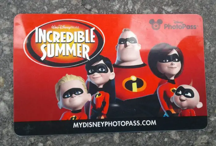 Incredibles PhotoPass Cards