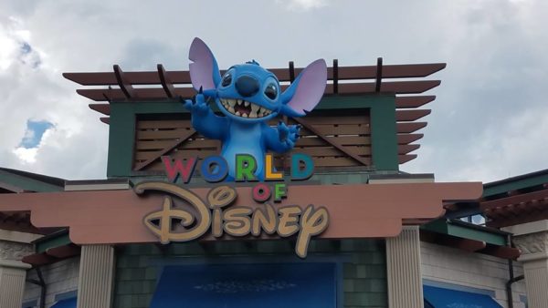 new World of Disney signage