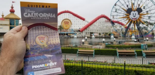 All New Disney California Adventure Park Maps Featuring Pixar Pier