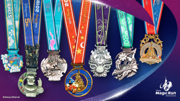 2018 runDisney Medals Revealed For Disneyland Paris