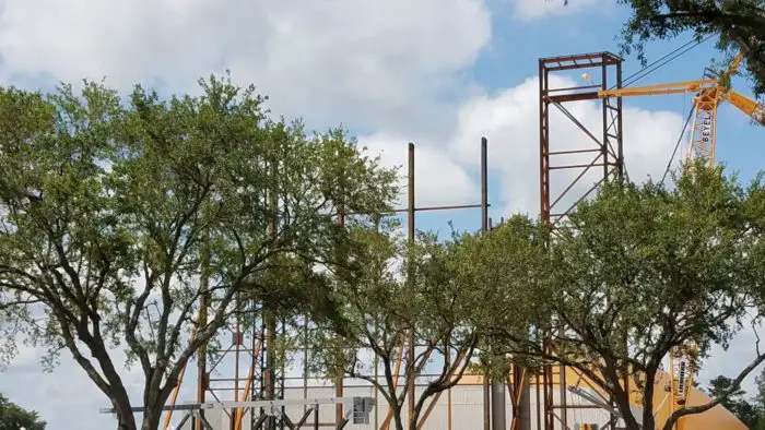 PHOTOS: Guardians of the Galaxy Attraction Reaching New Heights At Epcot