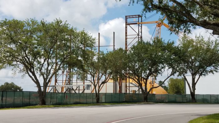 PHOTOS: Guardians of the Galaxy Attraction Reaching New Heights At Epcot