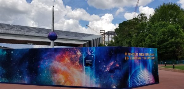 Construction Update On Guardians Of The Galaxy Ride At Epcot