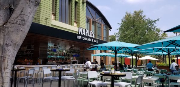 Outdoor Seating Area At Naples Gets A Fresh New Look