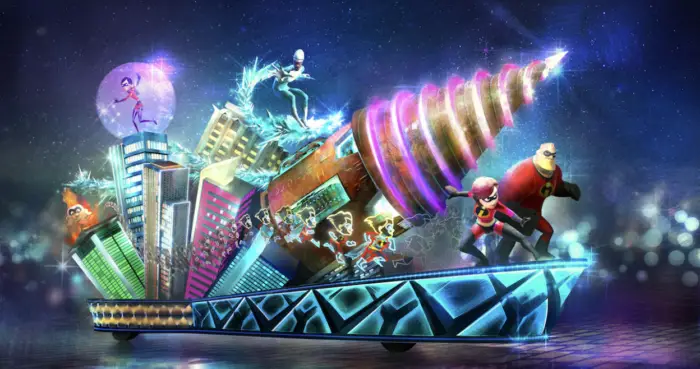 New Incredibles Float joins Paint the Night Parade