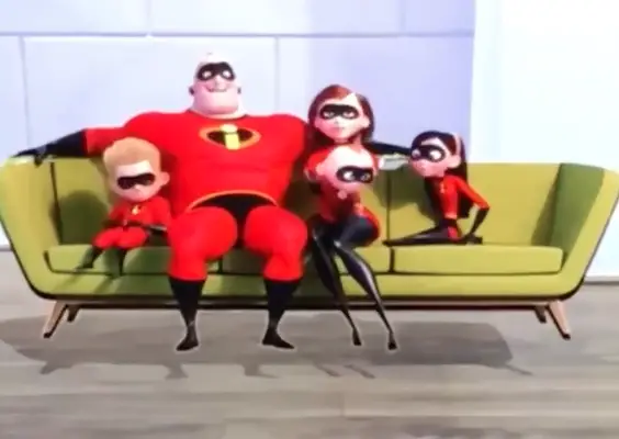  Incredibles 2 AR and Animated Stickers