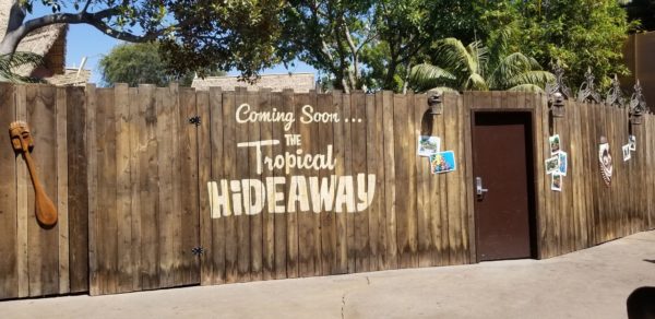 Construction Update On The Tropical Hideaway At Disneyland