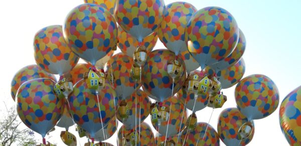 VIDEO: Adorable Up! Balloons Spotted At Disneyland