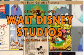 Walt Disney Items To Be Auctioned Off By Van Eaton Galleries July 7th