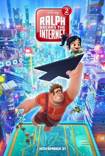 New Movie Poster For Ralph Breaks The Internet: Wreck It Ralph 2