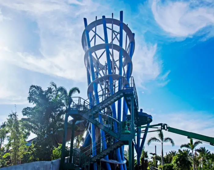 SeaWorld Orlando- World's Tallest River Rapids Attraction Reaches New Heights
