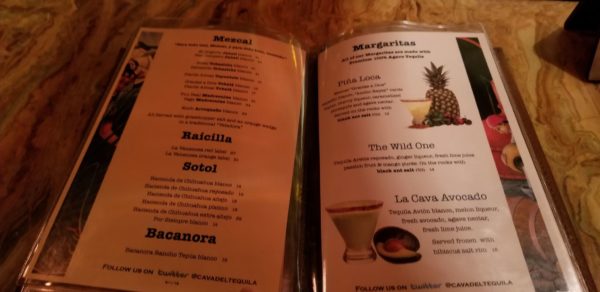 Check Out These La Cava del Tequila Menu Updates