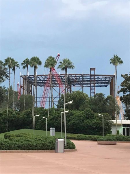 Guardians of the Galaxy Coaster Construction