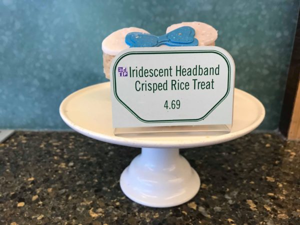 How Adorable is the Fountain View Crisped Rice Treat with an Iridescent Headband