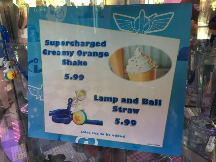 Creamy Orange Shake at Flo's V8 Cafe in California Adventure