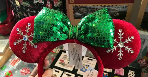 Holiday Minnie Mouse Ears
