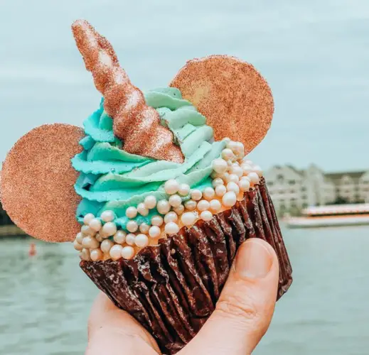 Minnie-Corn Cupcake at Boardwalk Bakery