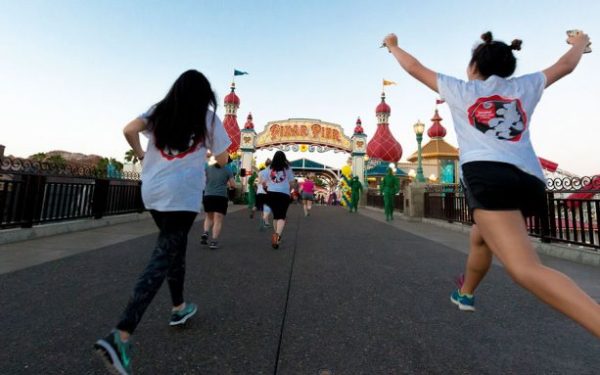 Cast Members Take Part In Annual Disneyland Resort Canoe Race