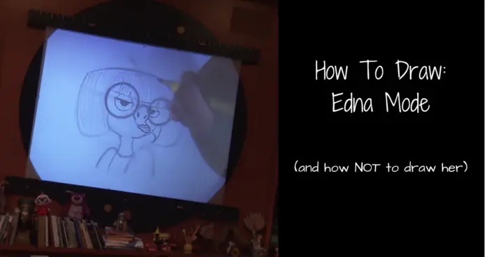 How To Draw Edna Mode