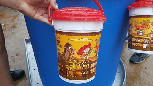 NEW Woody's Roundup Gang Popcorn Buckets At Toy Story Land