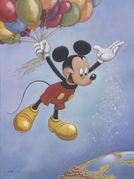 Mickey Mouse's 90th Birthday Portrait