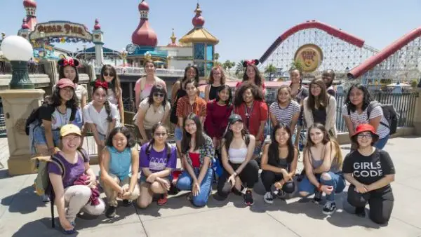 Girls Who Code visited Disneyland Resort 