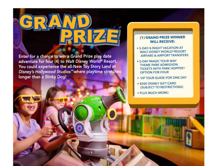 Win A Toy Story Land Vacation With shopDisney Play Big Sweepstakes