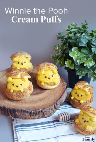 These Winnie the Pooh Cream Puffs Are As Sweet As Hunny