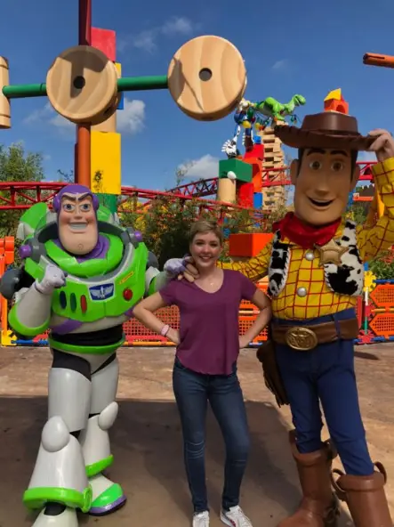 ‘Freaky Friday’ Star Cozi Zuehlsdorff Visits Toy Story Land at Disney’s Hollywood Studios