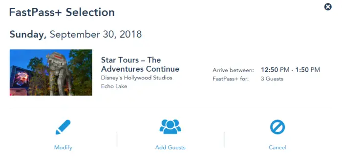 No More FastPass+ Transfers On MDE Website
