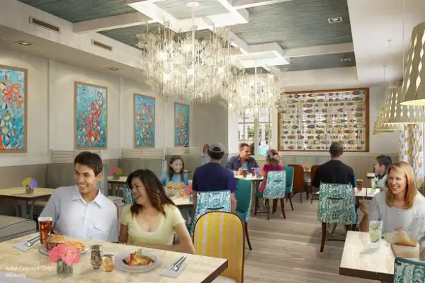 Sebastian's Bistro Coming to Disney's Caribbean Beach Resort and Other Dining Changes