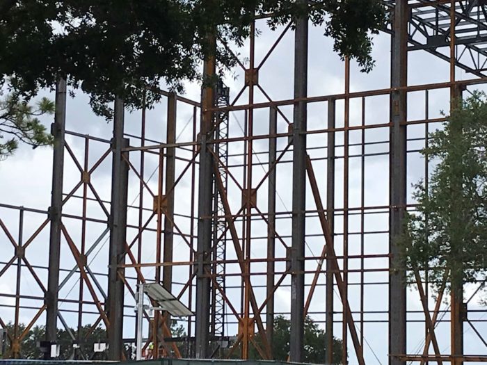 Guardians of the Galaxy Coaster Construction Photo Update