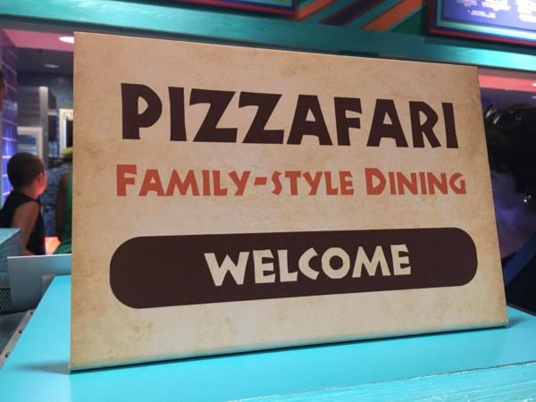 Pizzafari Family Style Dining Now Available