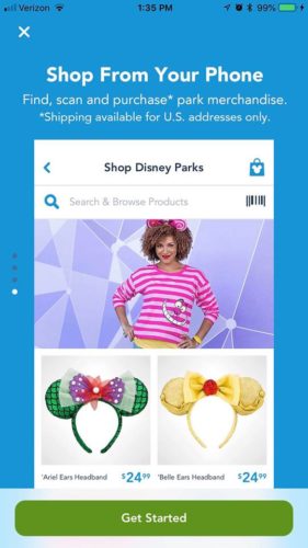 You Can Now Shop Right From Your My Disney Experience App
